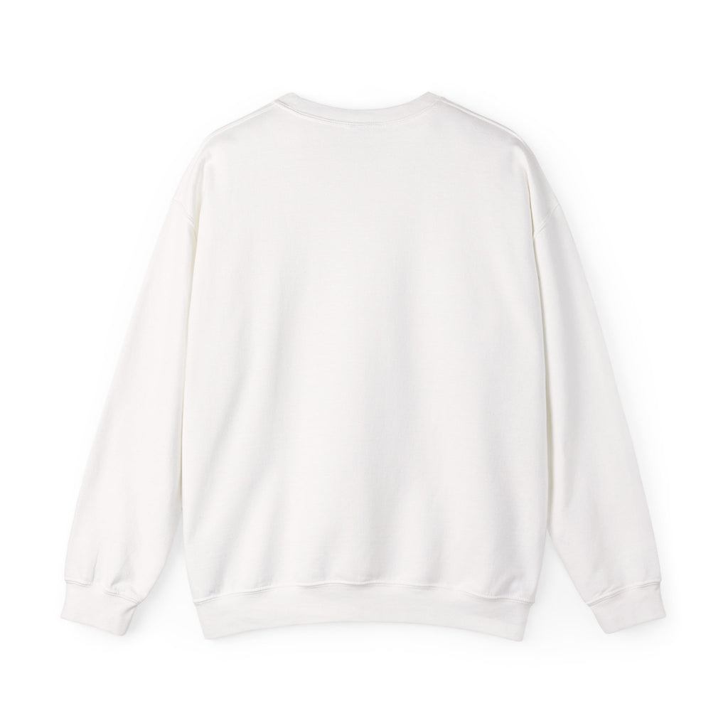 Hummingbird Line Art Crewneck Sweatshirt — Pastel Rainbow Bird Graphic