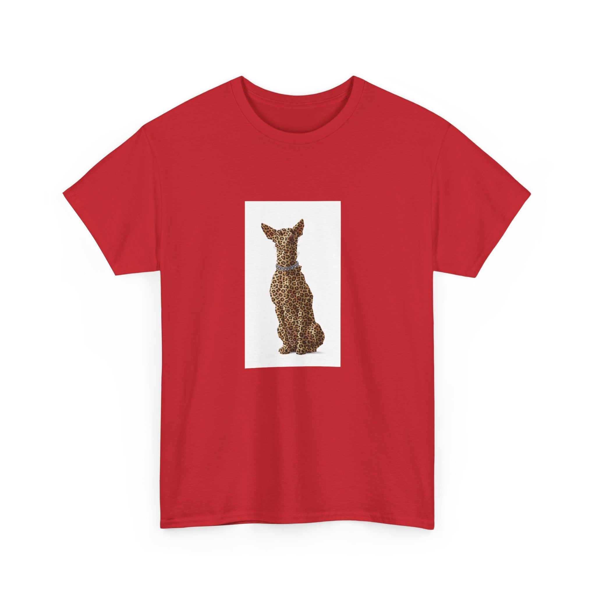 Icon Dog Podenco tiger Karma Unisex Heavy Cotton Tee