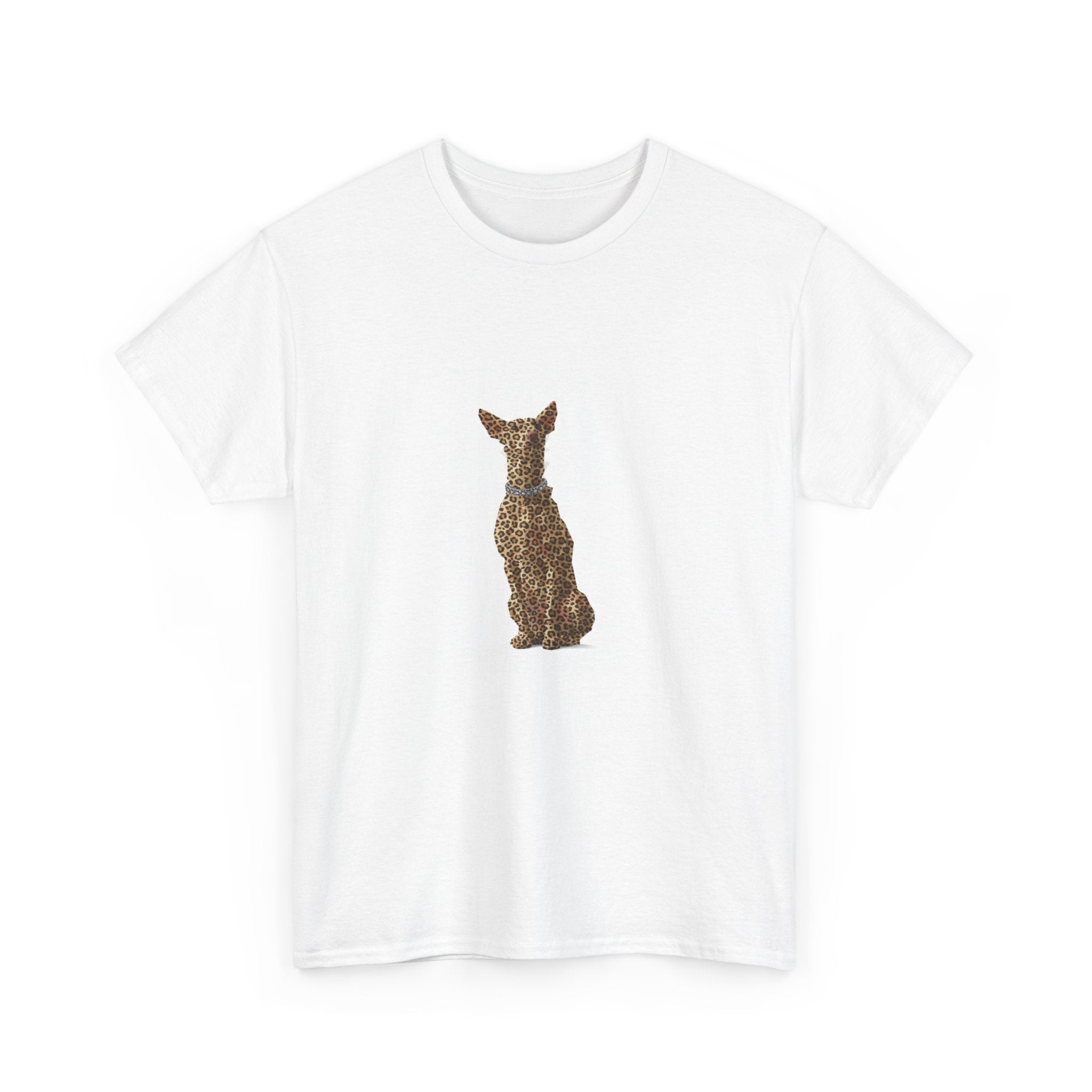 Icon Dog Podenco tiger Karma Unisex Heavy Cotton Tee