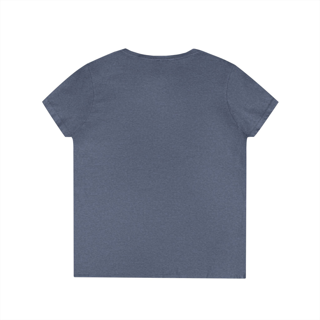 Hummingbird Watercolor Ladies' V-Neck Tee