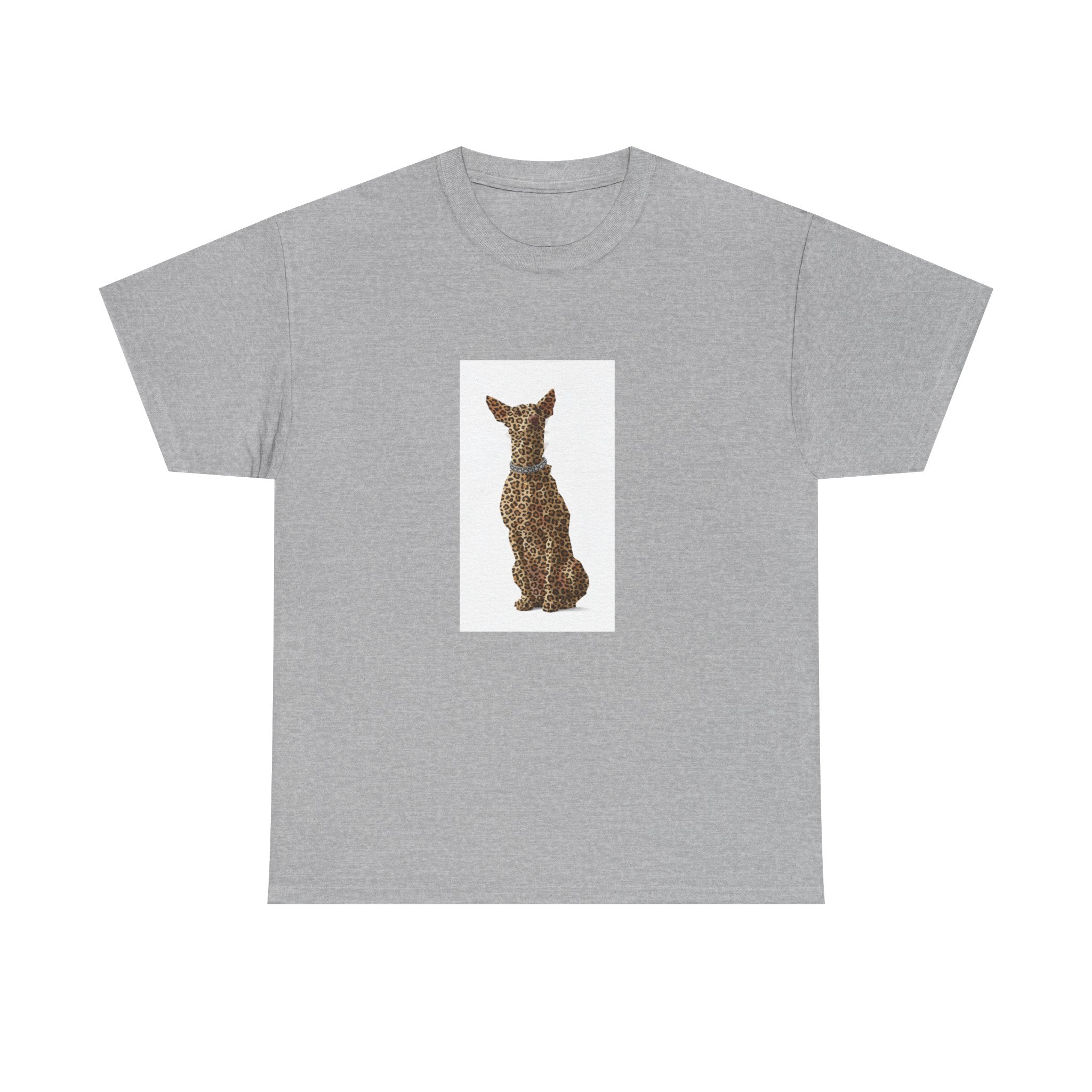 Icon Dog Podenco tiger Karma Unisex Heavy Cotton Tee