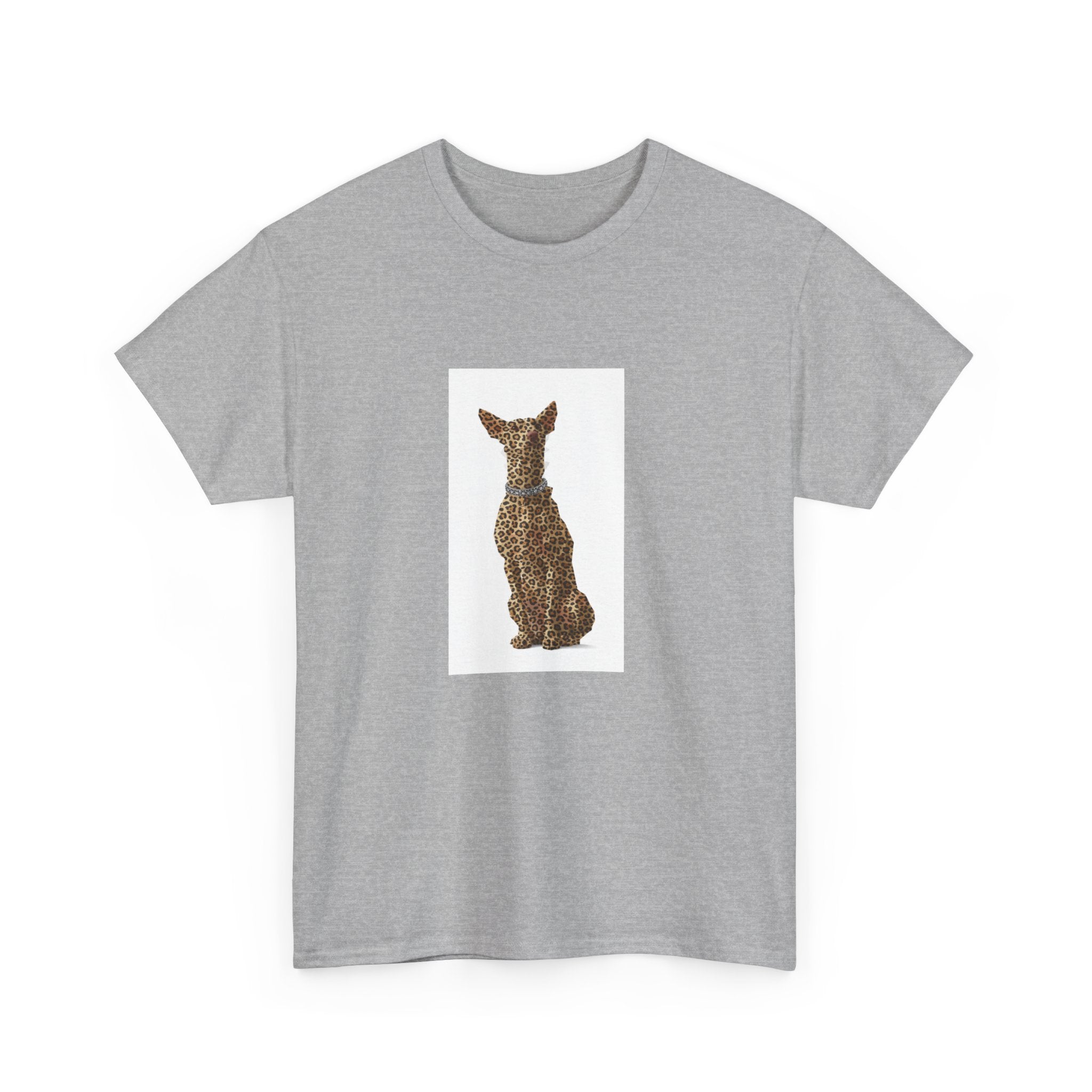 Icon Dog Podenco tiger Karma Unisex Heavy Cotton Tee