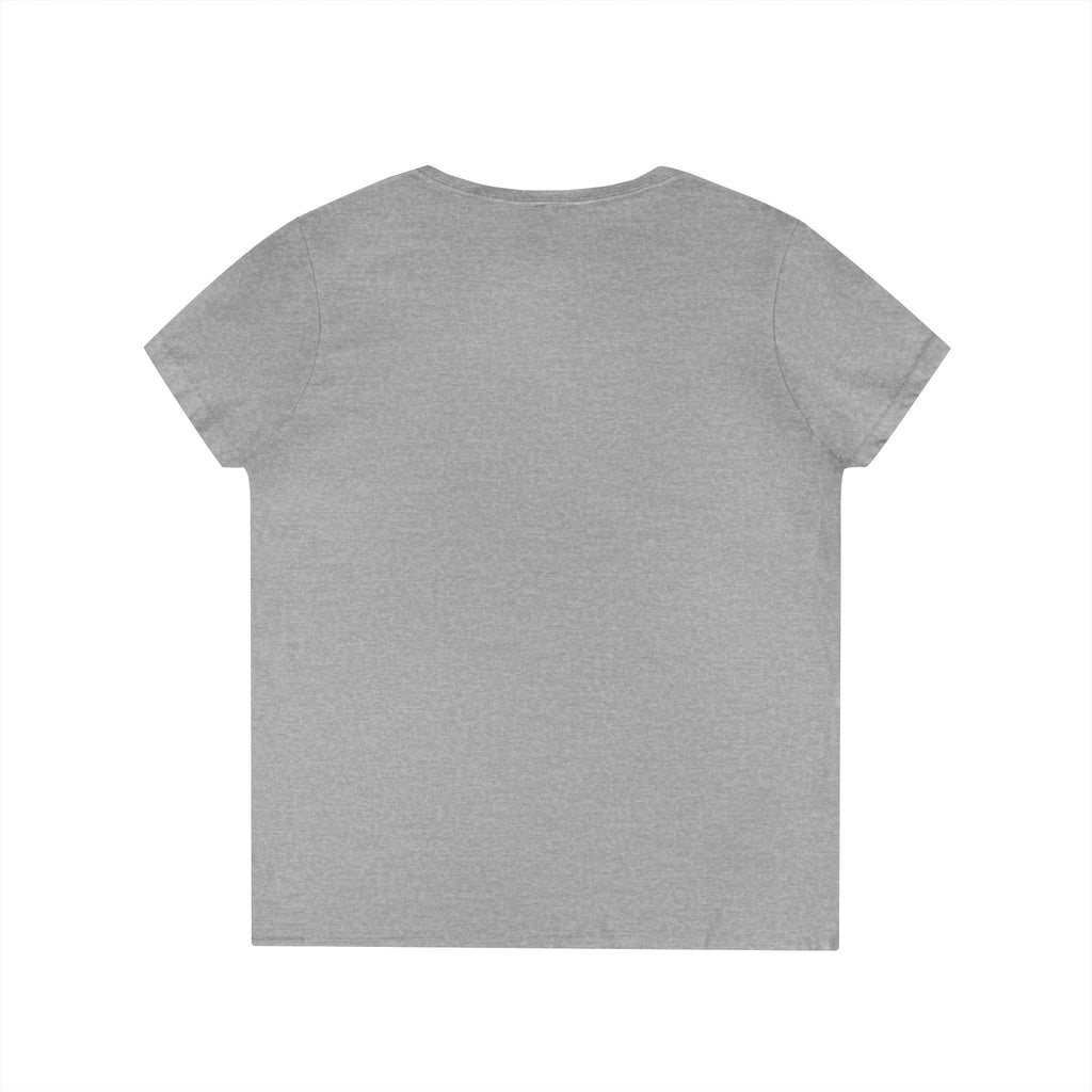 Hummingbird Watercolor Ladies' V-Neck Tee