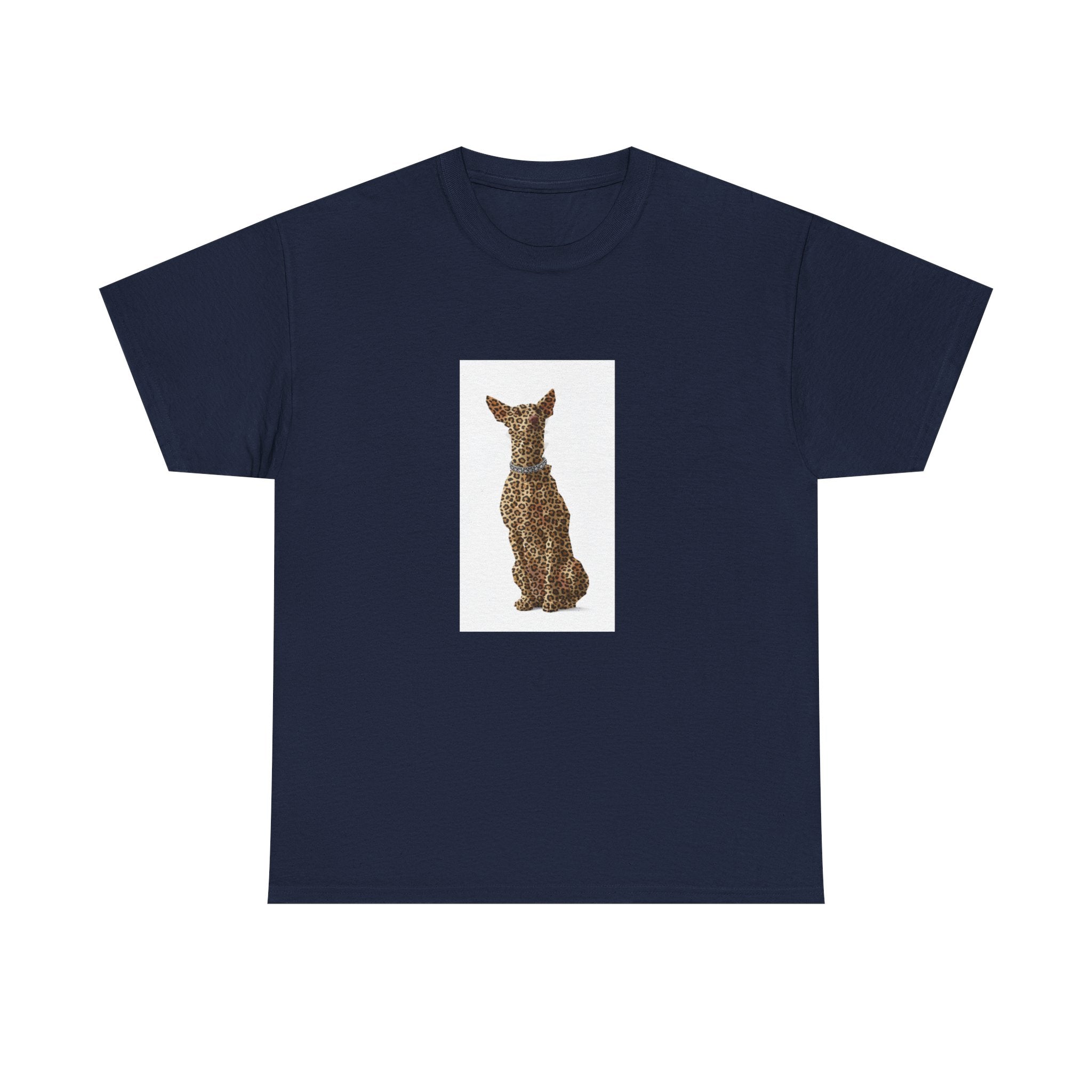 Icon Dog Podenco tiger Karma Unisex Heavy Cotton Tee