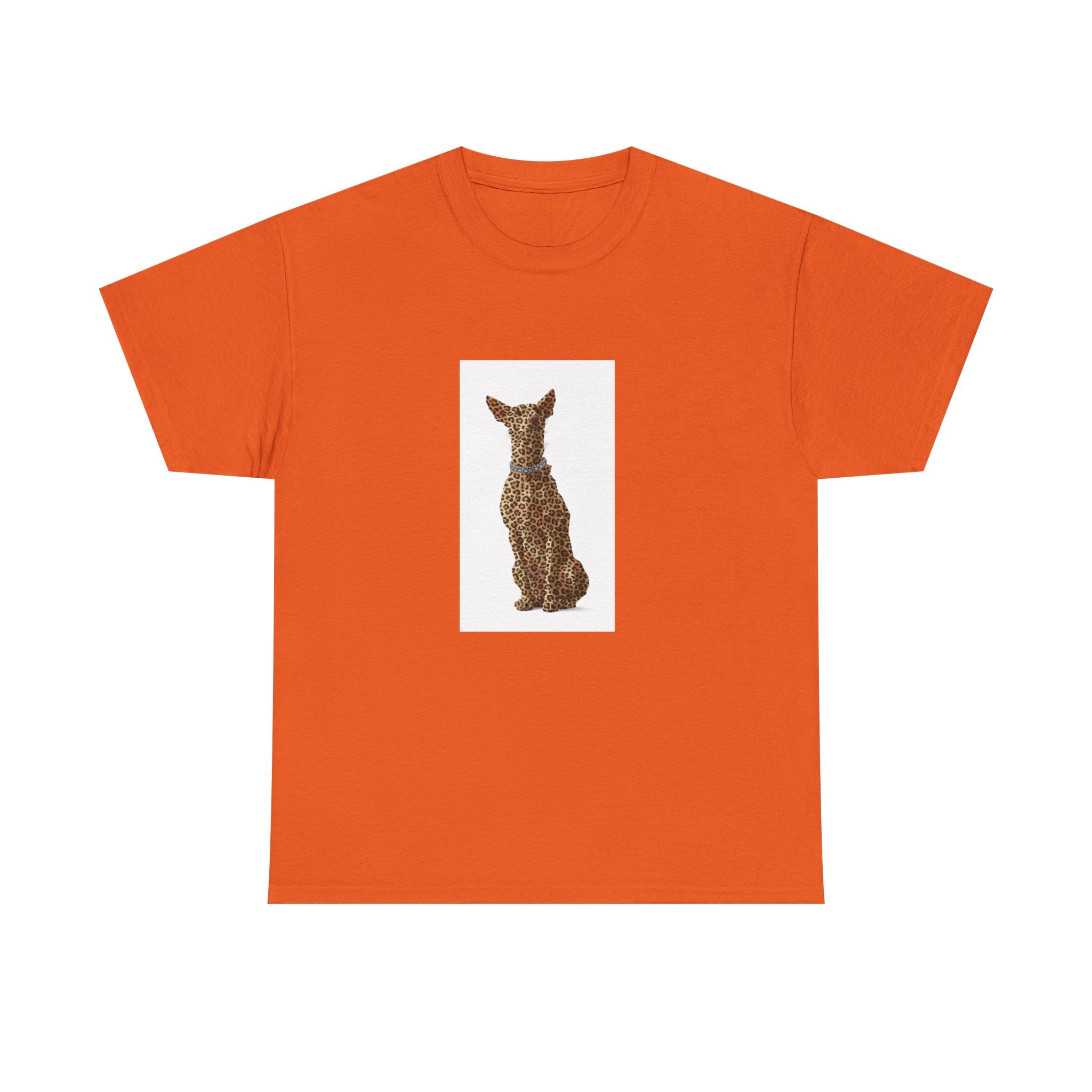 Icon Dog Podenco tiger Karma Unisex Heavy Cotton Tee
