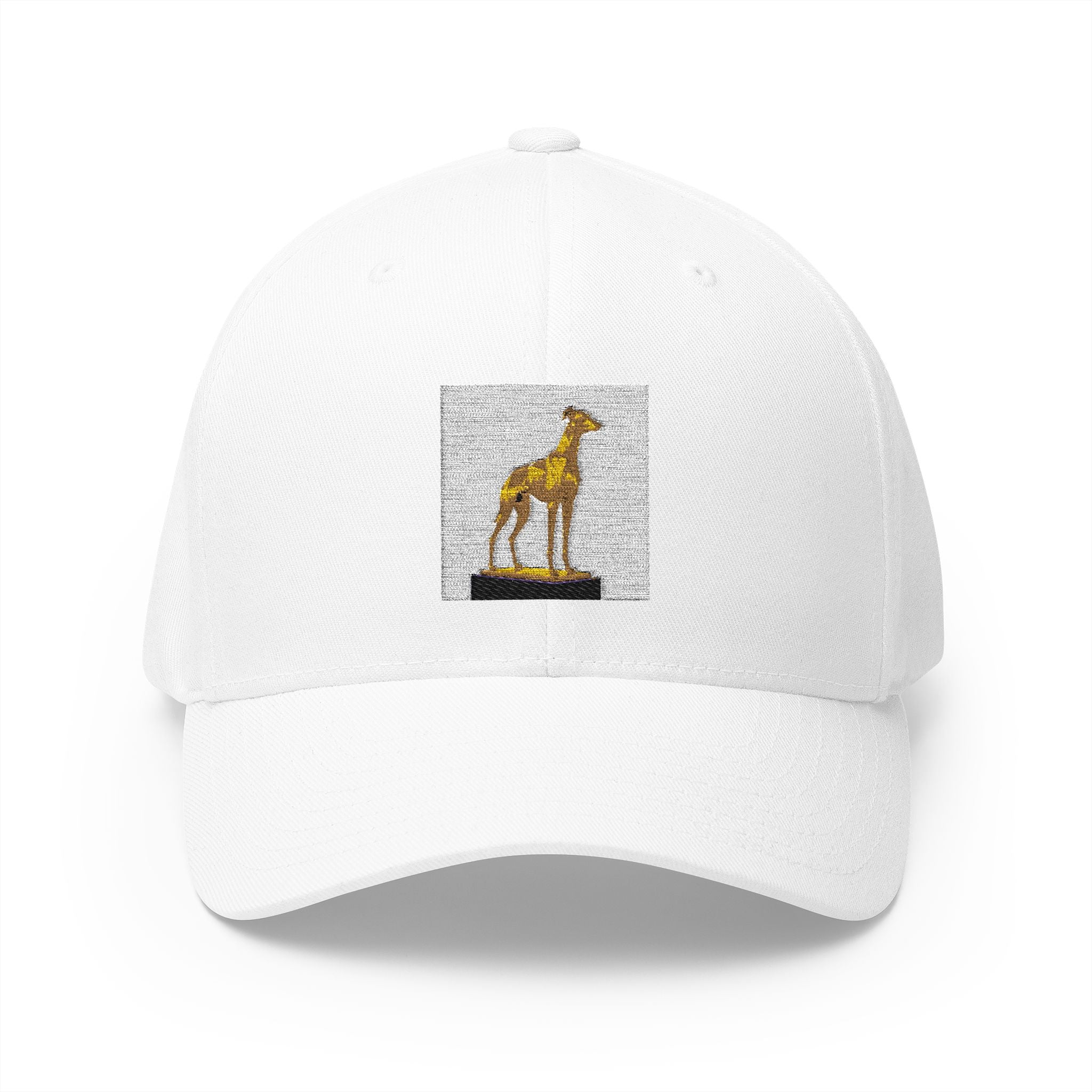 Golden Galgo Embroidered Cap — Closed-Back