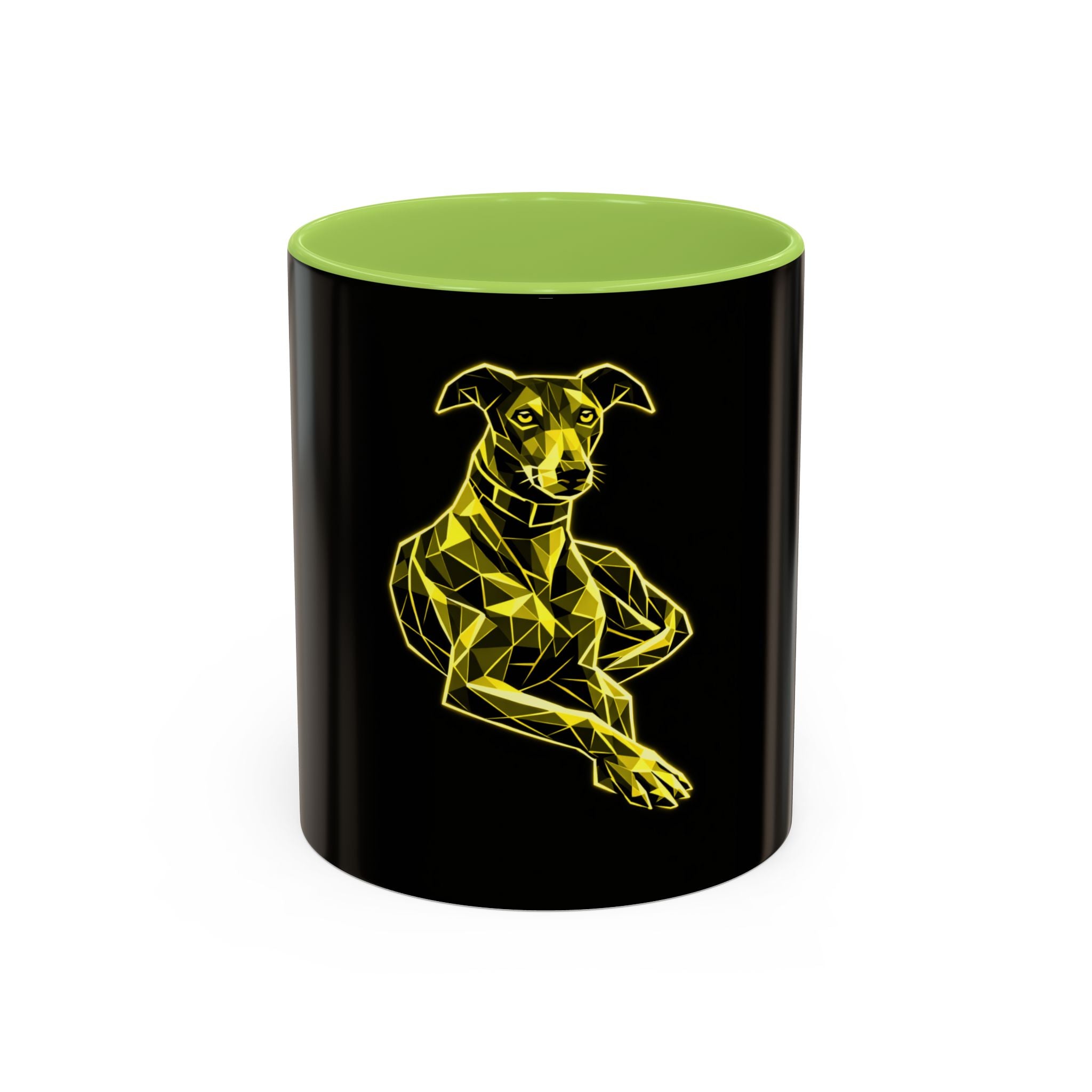 Icon Dog Galgo ABU Black Accent Coffee Mug