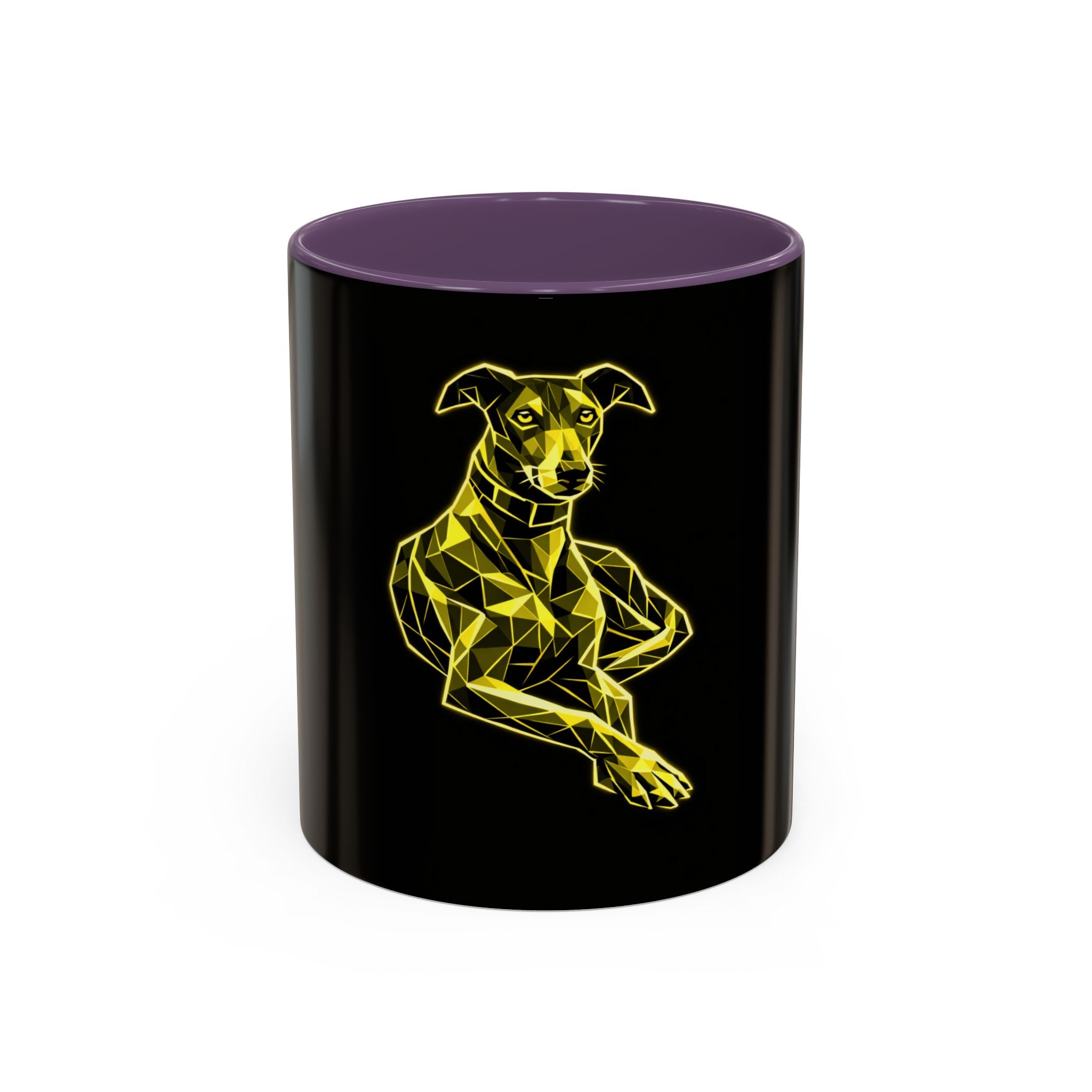 Icon Dog Galgo ABU Black Accent Coffee Mug