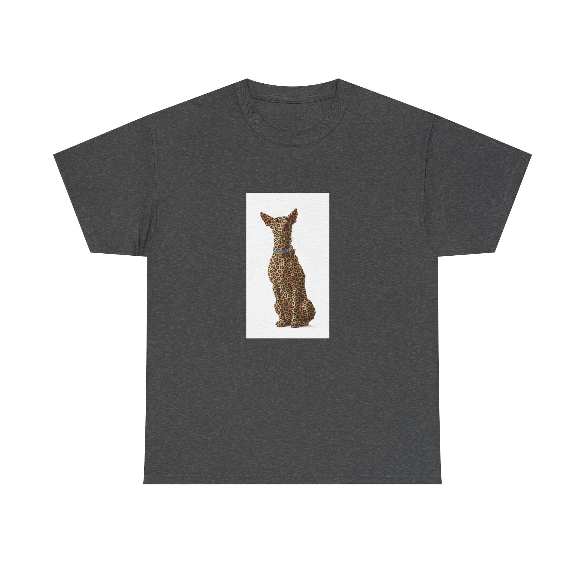 Icon Dog Podenco tiger Karma Unisex Heavy Cotton Tee
