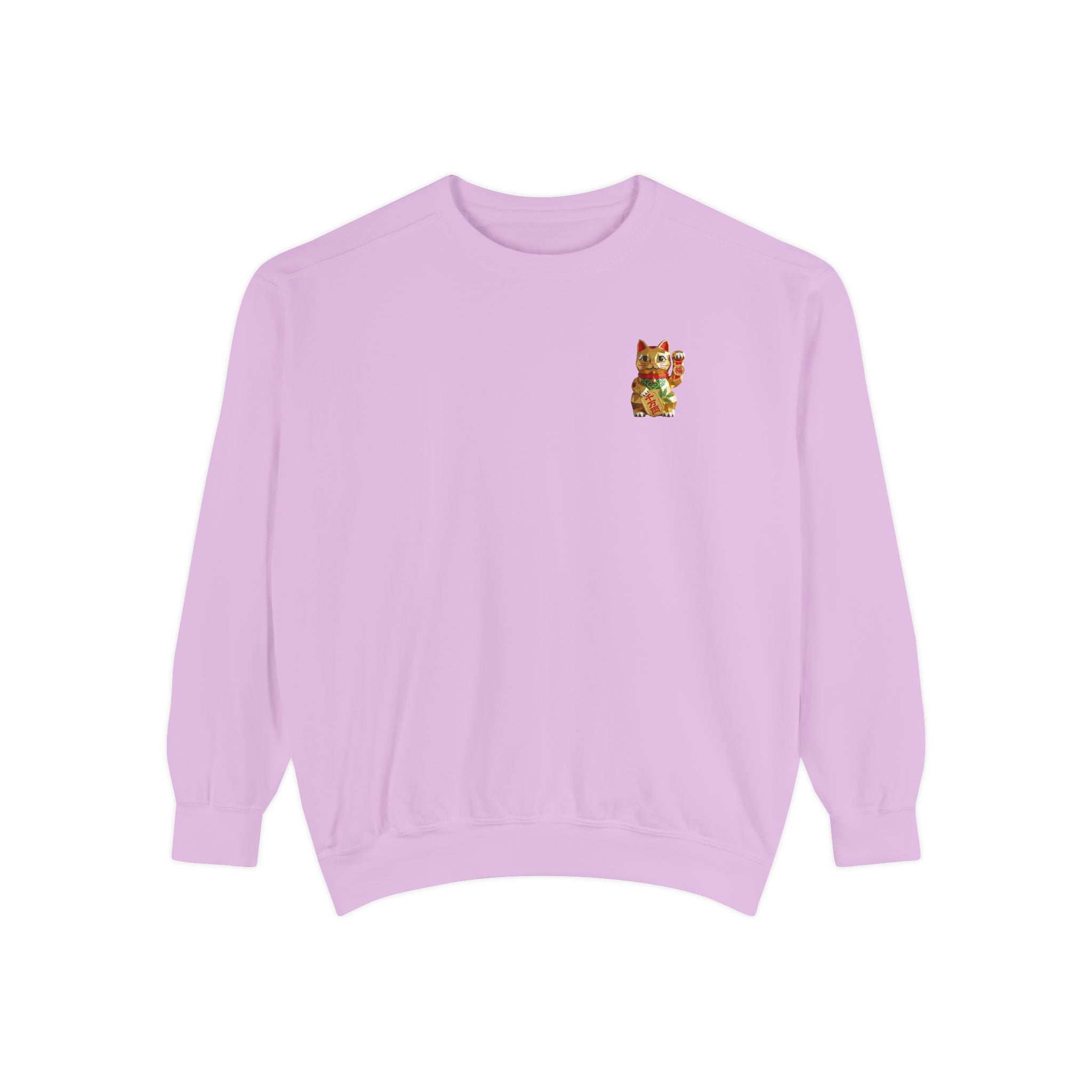 Lucky Cat Chest Sweatshirt