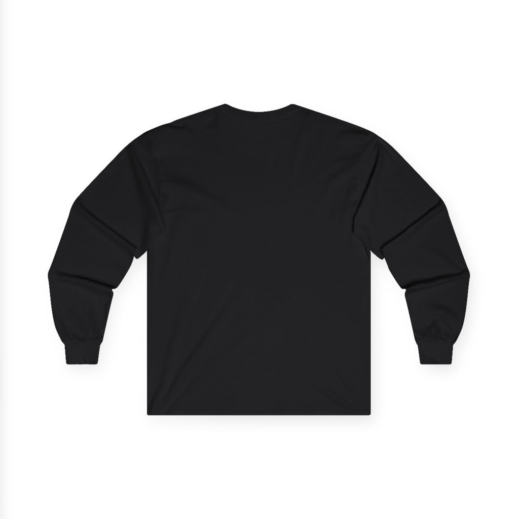 Cheetah Silhouette Long Sleeve Tee — Vintage Leopard Print Cat Shirt