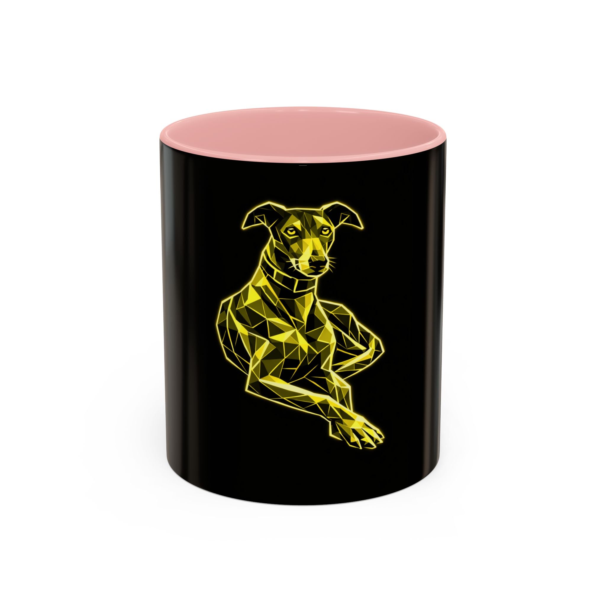 Icon Dog Galgo ABU Black Accent Coffee Mug