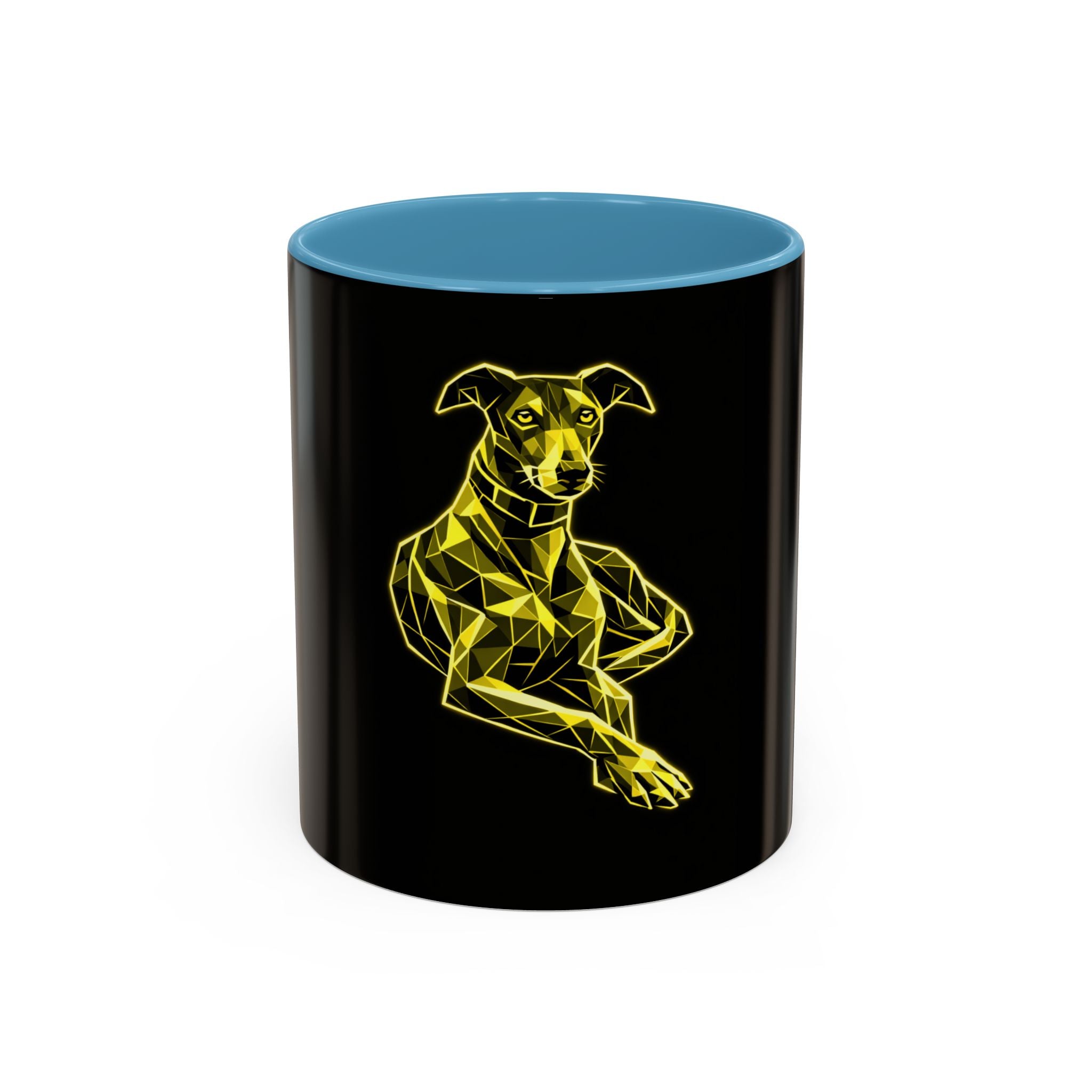 Icon Dog Galgo ABU Black Accent Coffee Mug