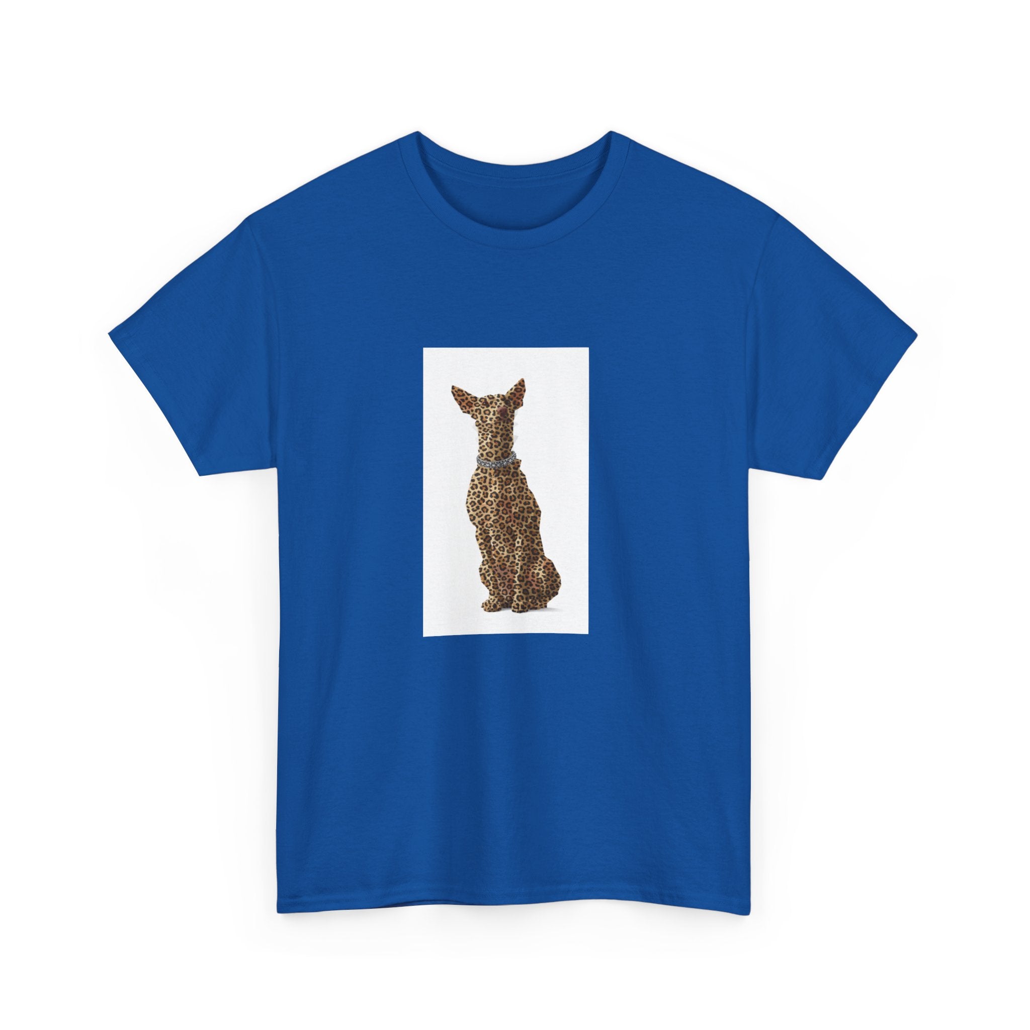 Icon Dog Podenco tiger Karma Unisex Heavy Cotton Tee