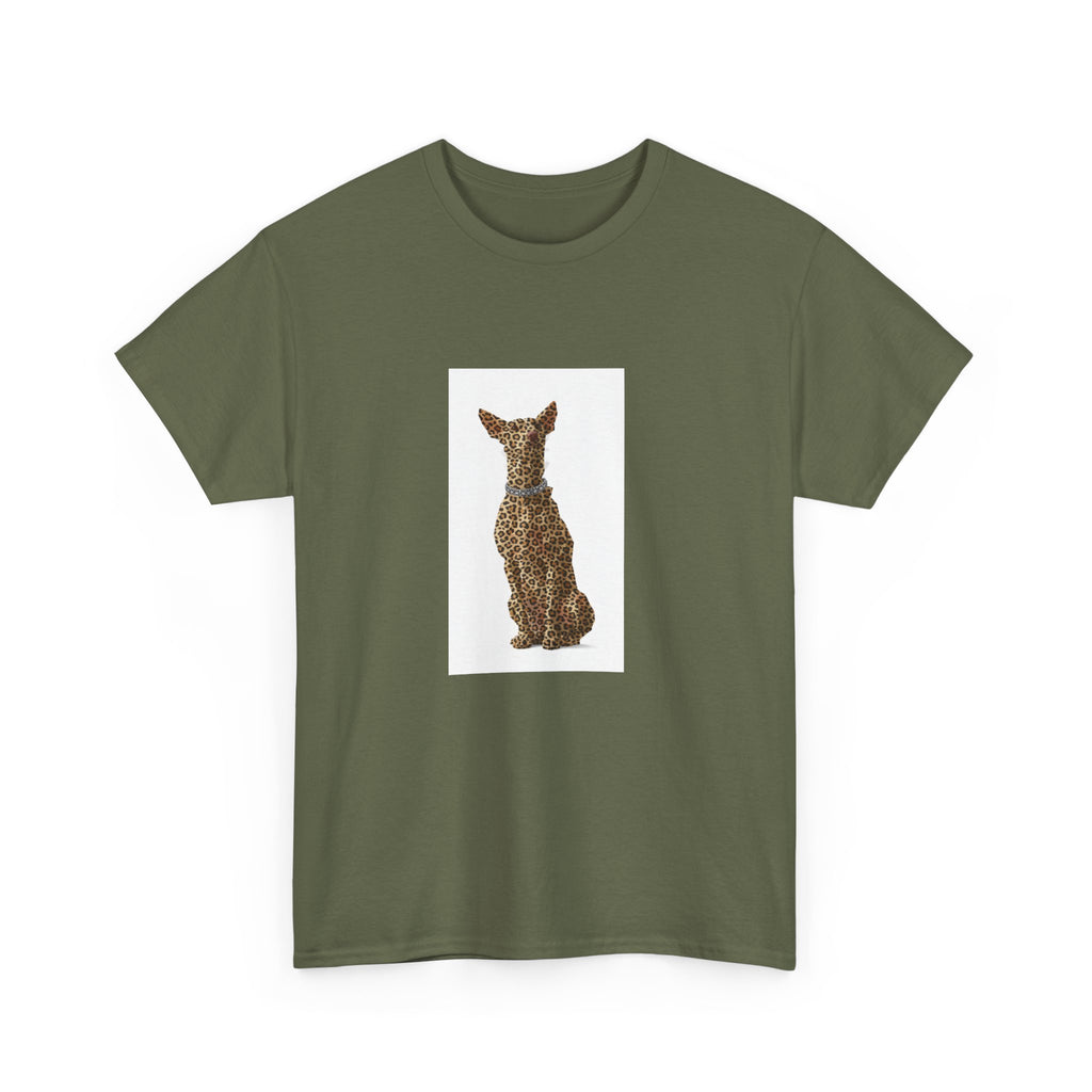 Icon Dog Podenco tiger Karma Unisex Heavy Cotton Tee