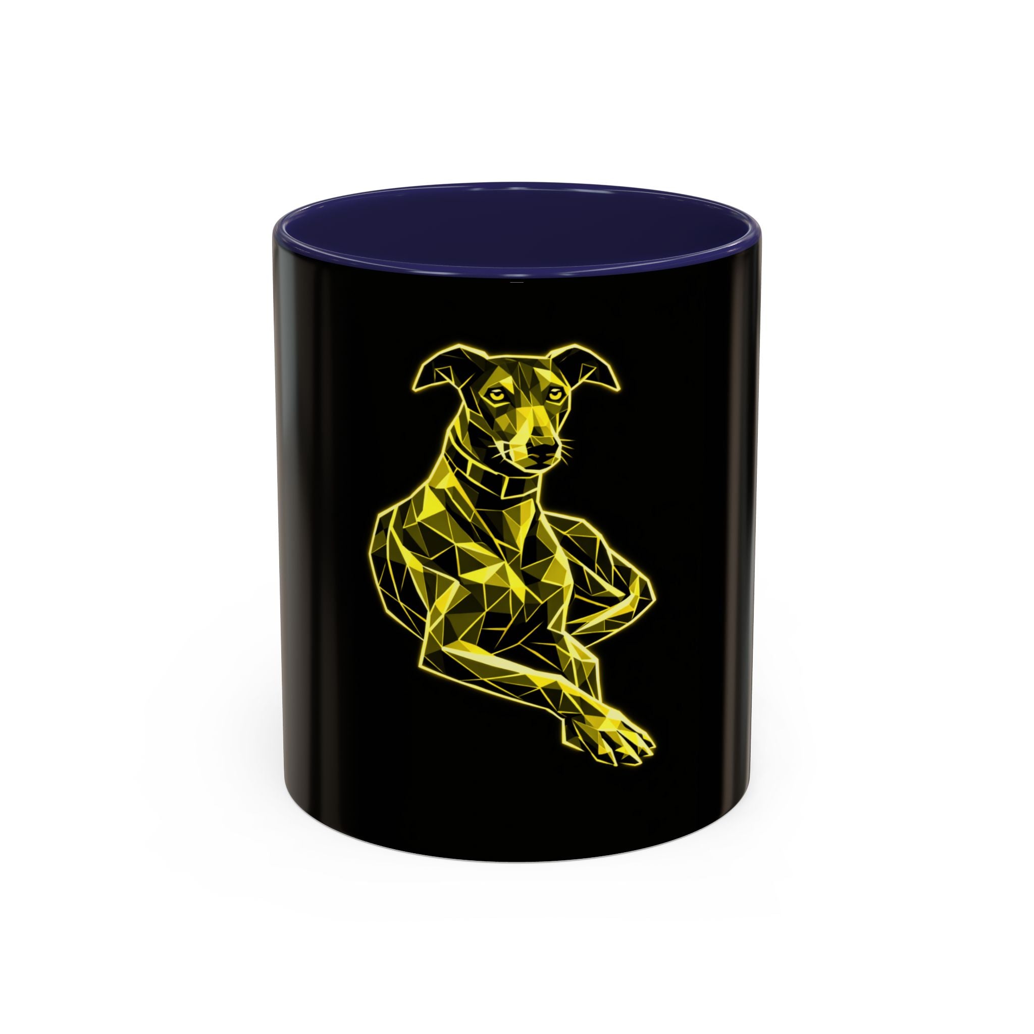 Icon Dog Galgo ABU Black Accent Coffee Mug