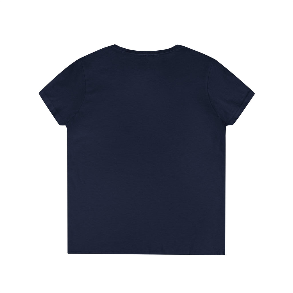 Hummingbird Watercolor Ladies' V-Neck Tee