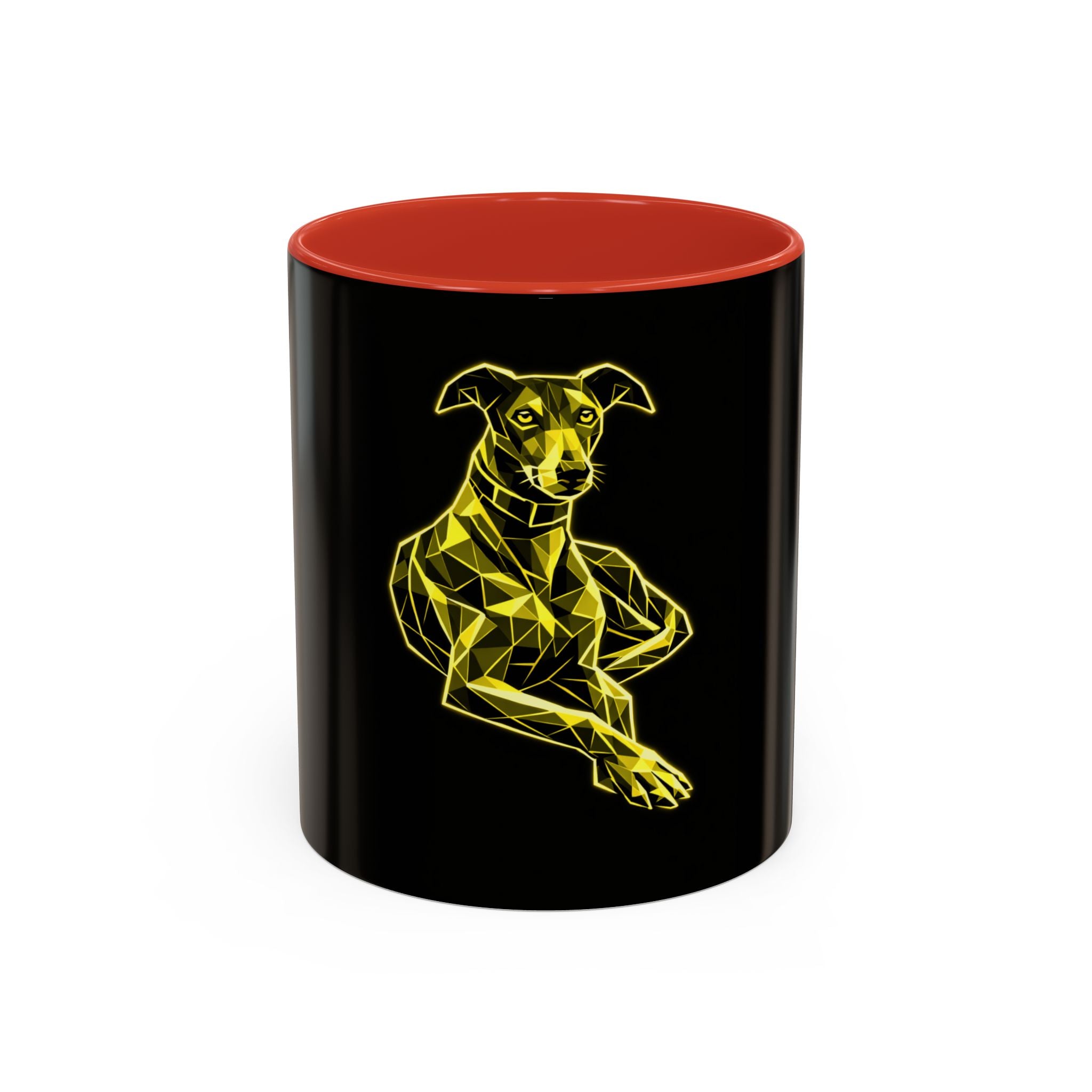 Icon Dog Galgo ABU Black Accent Coffee Mug