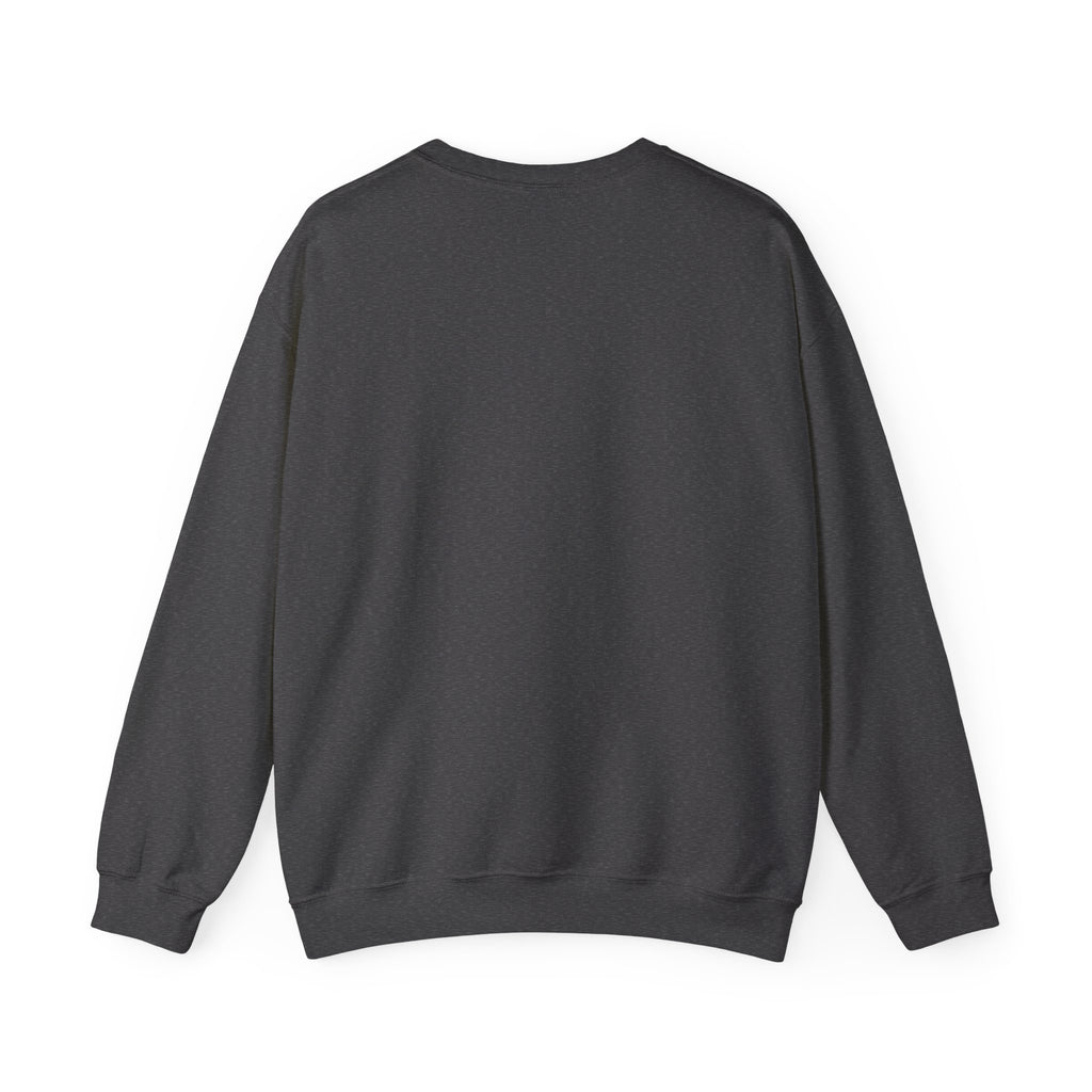 Hummingbird Line Art Crewneck Sweatshirt — Pastel Rainbow Bird Graphic