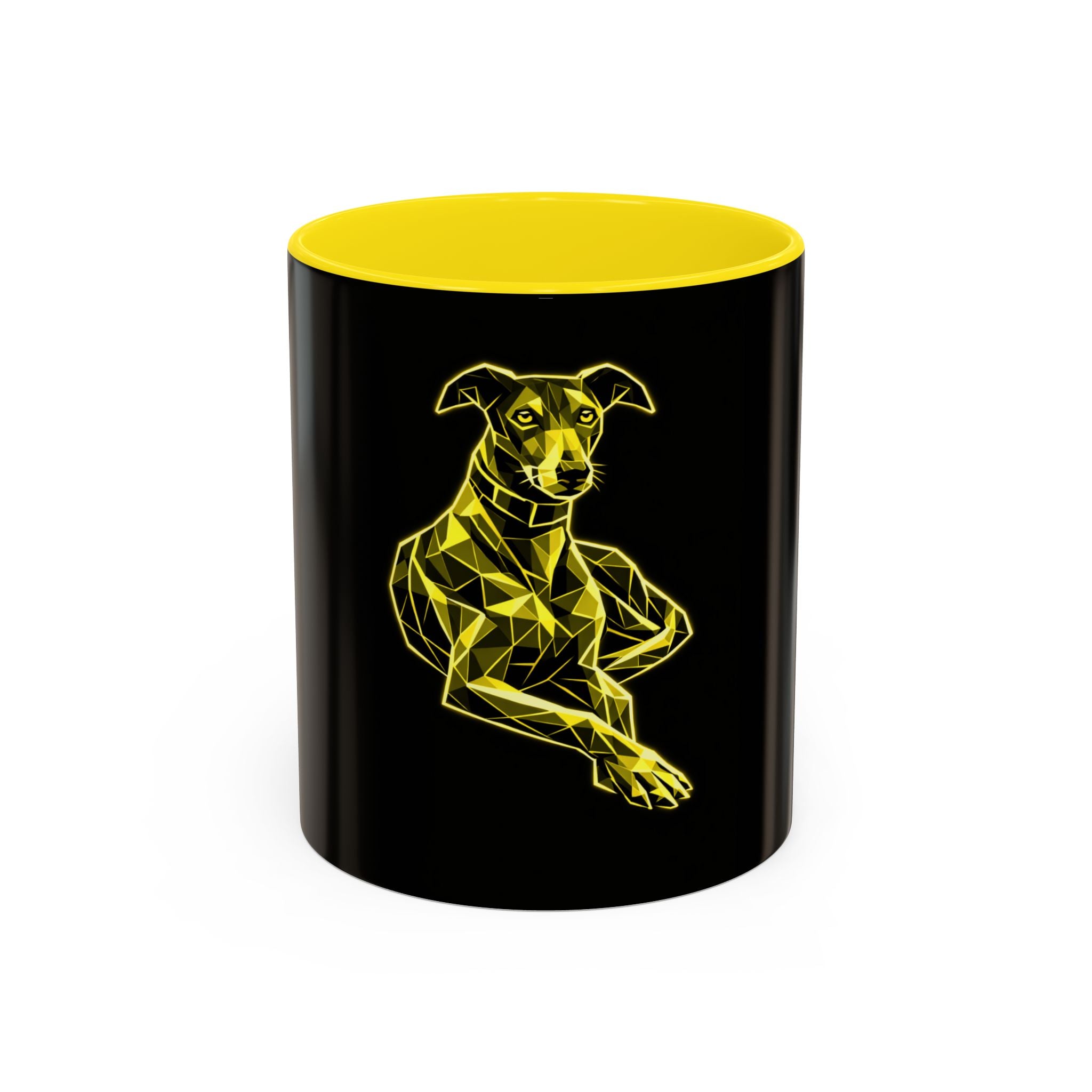 Icon Dog Galgo ABU Black Accent Coffee Mug