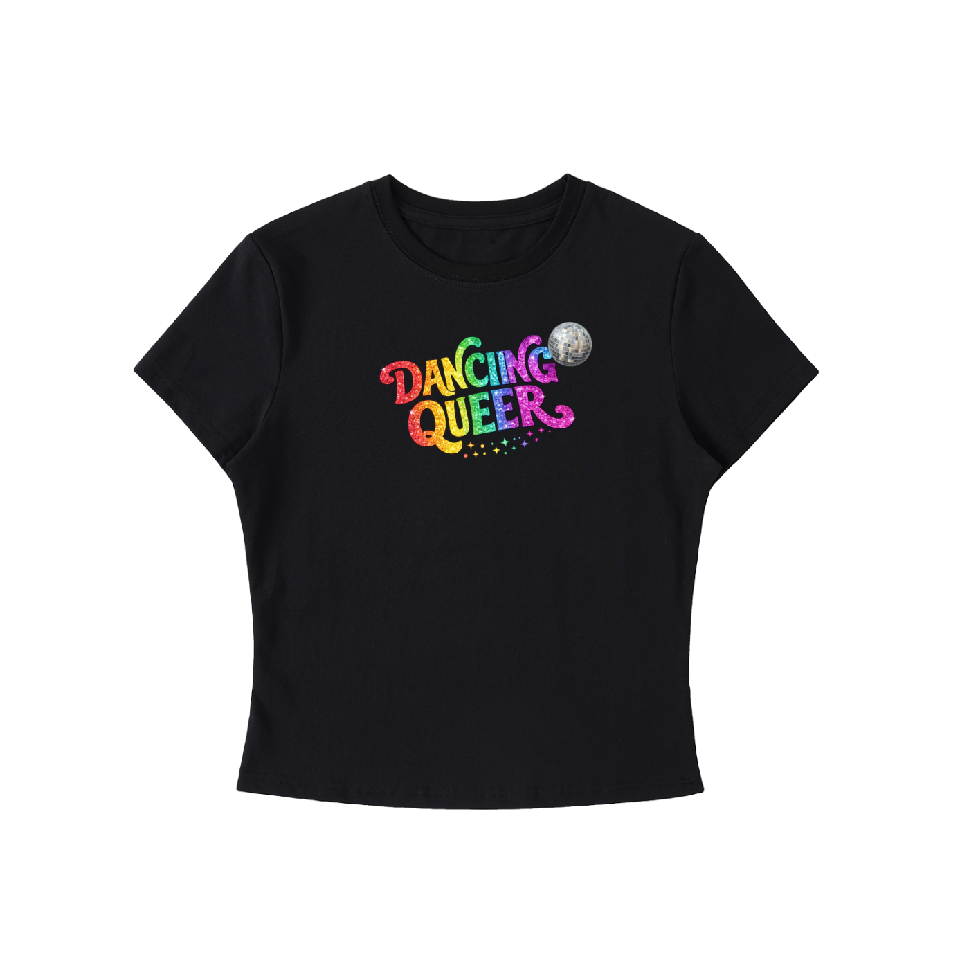 Dancing Queer Disco Crewneck T-Shirt